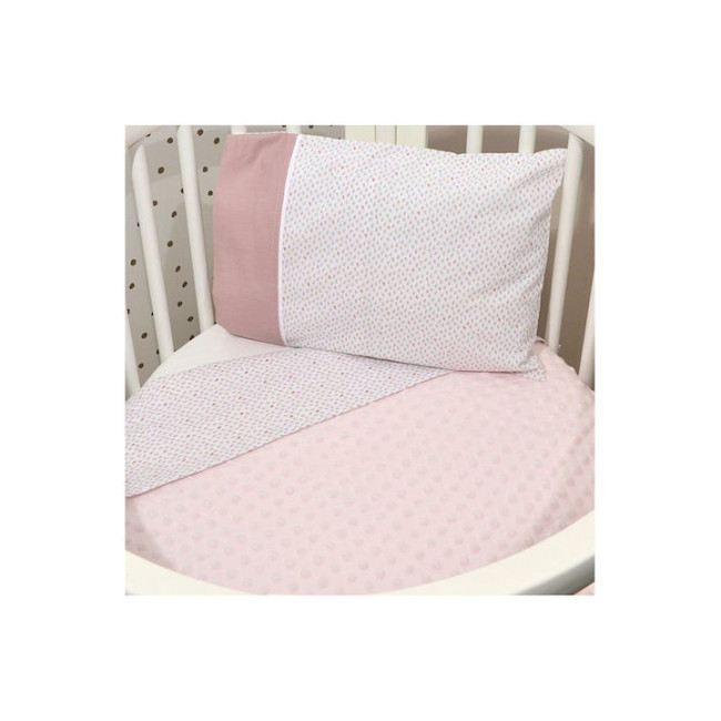 Baby Oliver Κουβέρτα Minky Διπλής Όψης 75x95 Des.402