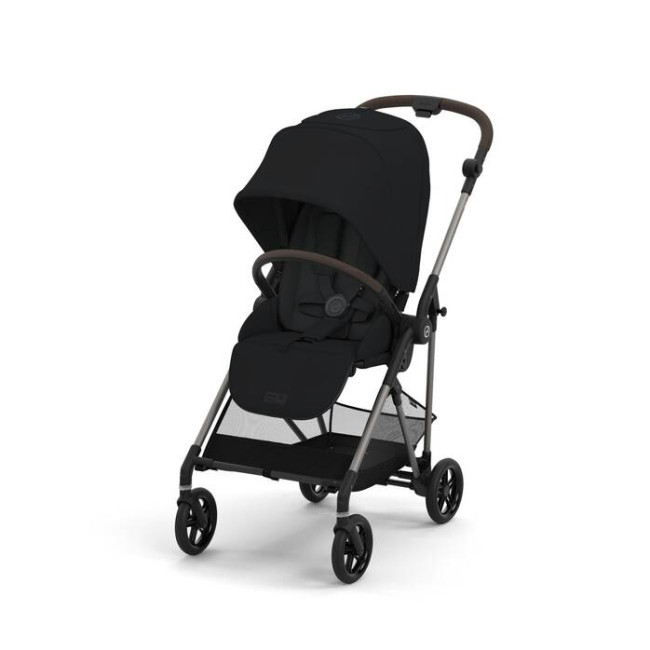 Cybex Καρότσι Melio Taupe Frame Magic Black