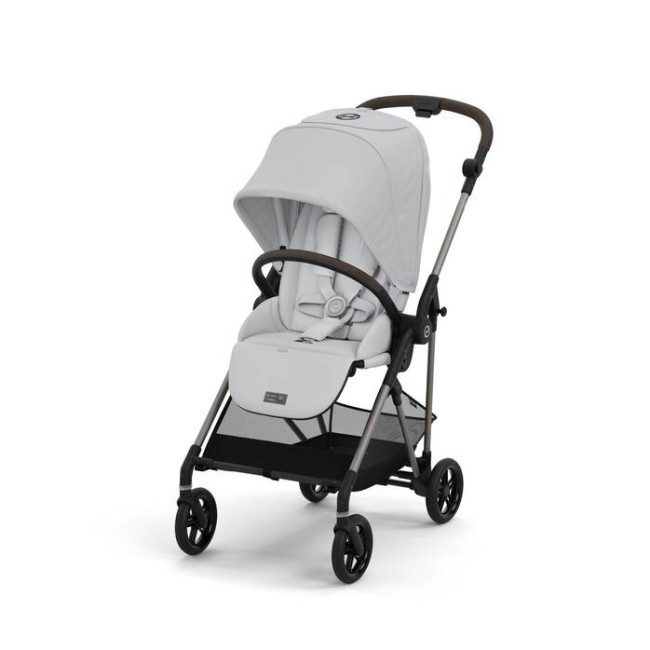 Cybex Καρότσι Melio Taupe Frame Fog Grey