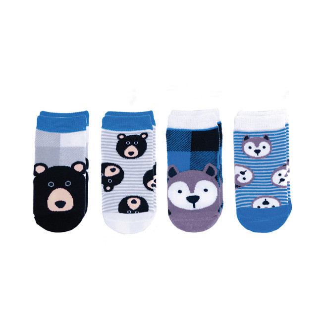 FlapJackKids Mix and Match Socks Wolf/Bear