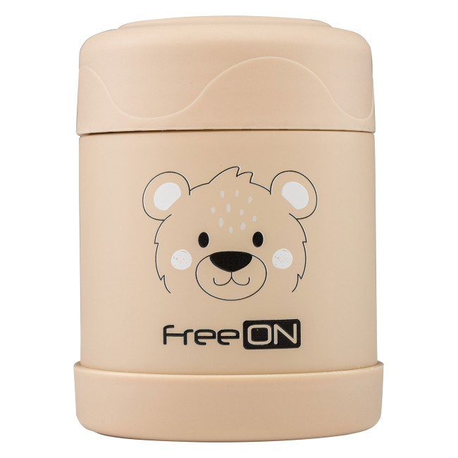 FreeOn Θερμός Φαγητού 350ml Beige