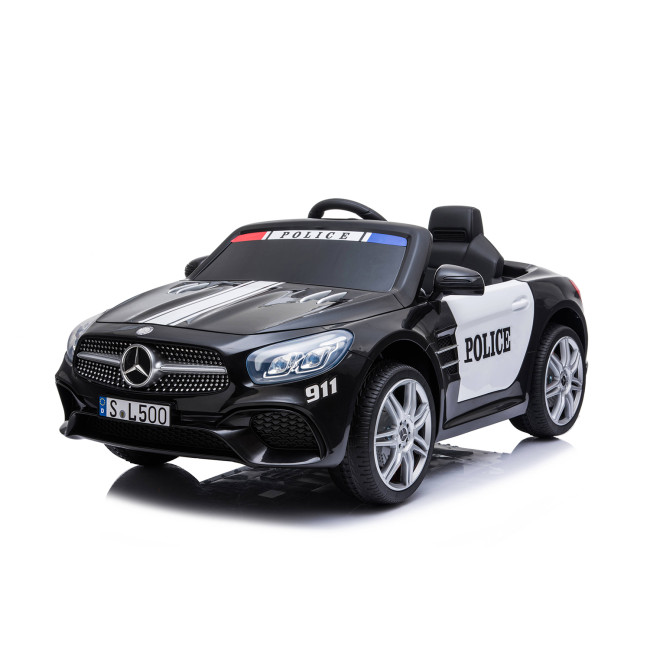 Kikka Boo Παιδικό Ηλεκτροκίνητο Αυτοκίνητο Licensed Mercedes Benz SL500 Police Black