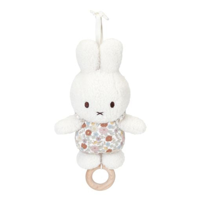 Little Dutch Υφασμάτινο Μουσικό Κουκλάκι Miffy Vintage Little Flowers